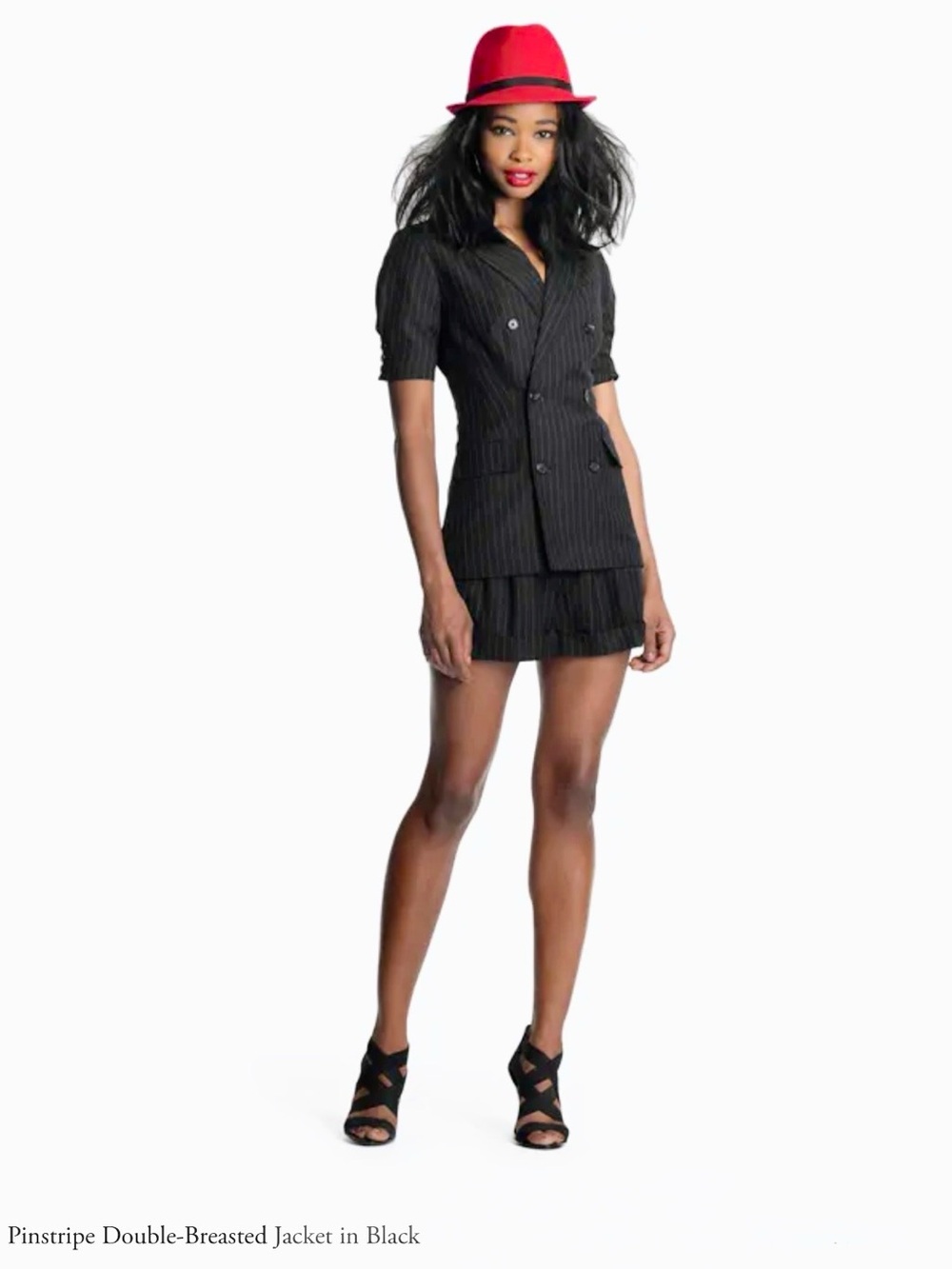 Jean Paul Gaultier for Target 2010 Pinstripe Double Breasted Blazer L NWT
